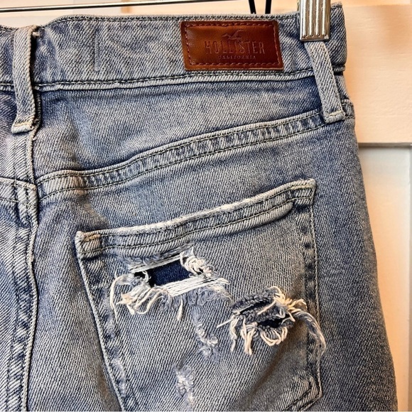 Hollister Womens Jeans Ultra High Rise Vintage Straight Distressed 7 R 28W x 27L - Picture 11 of 11